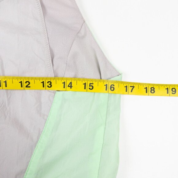 Jordan Utility Flight Dress Womens Small Gray Neon Belted Buckle Snap CV7605-055 - Picture 15 of 15